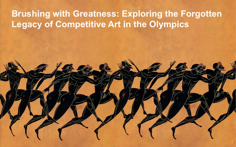 Competitive art was once an Olympic sport