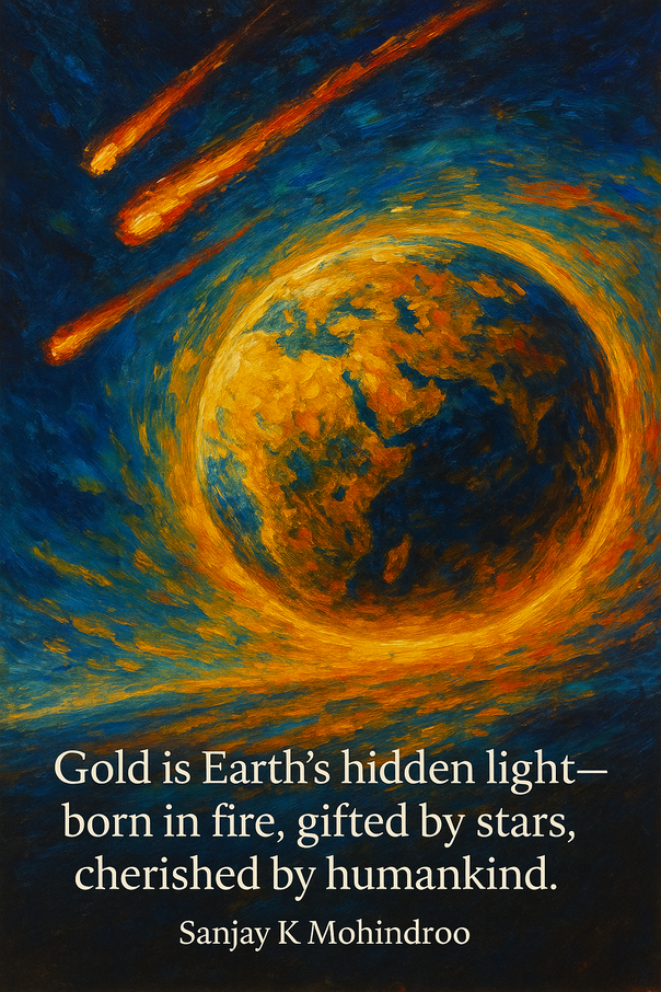 Gold’s Journey into Earth’s Core | Sanjay Mohindroo