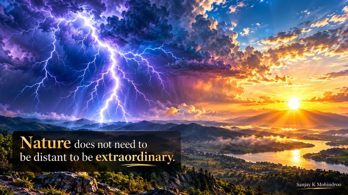 Lightning can heat the surrounding air to temperatures hotter than the Suns surface