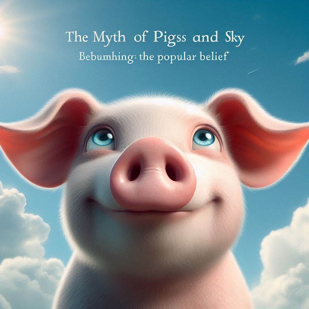 Pigs can’t look up into the sky.